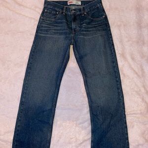 levi’s 505 straight denim